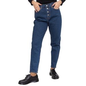 Levi’s exposed button fly high waist mom jeans size 26 excellent condition